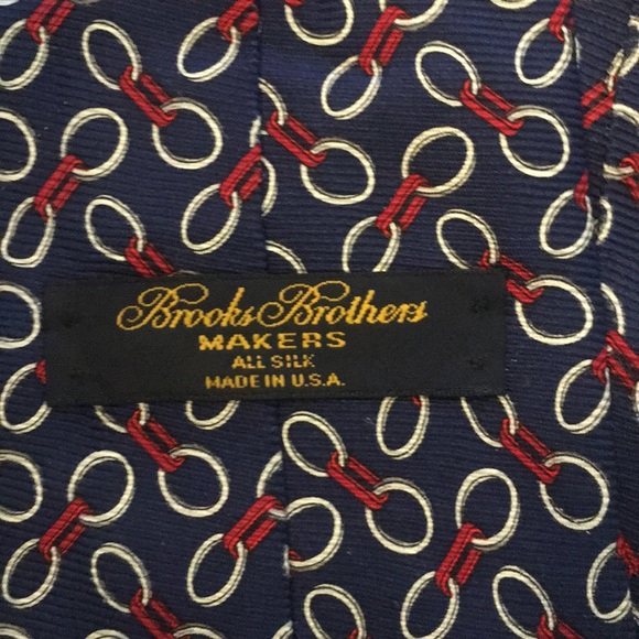 Brooks Brothers Men’s Silk Tie - Picture 3 of 4